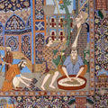 Signierte Isfahan Teppiche
