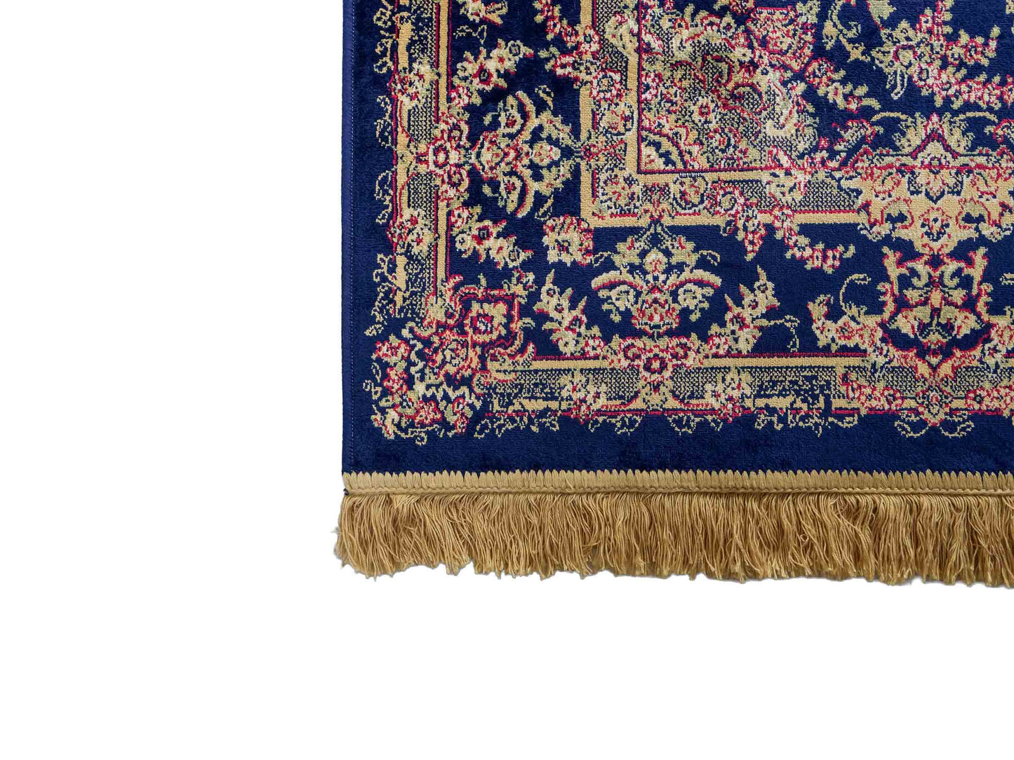 Belgischer, maschinell gefertigter Design Orientteppich aus Kunstseide, blau. 172x118 cm. Verkauf durch Jupiter Intl.