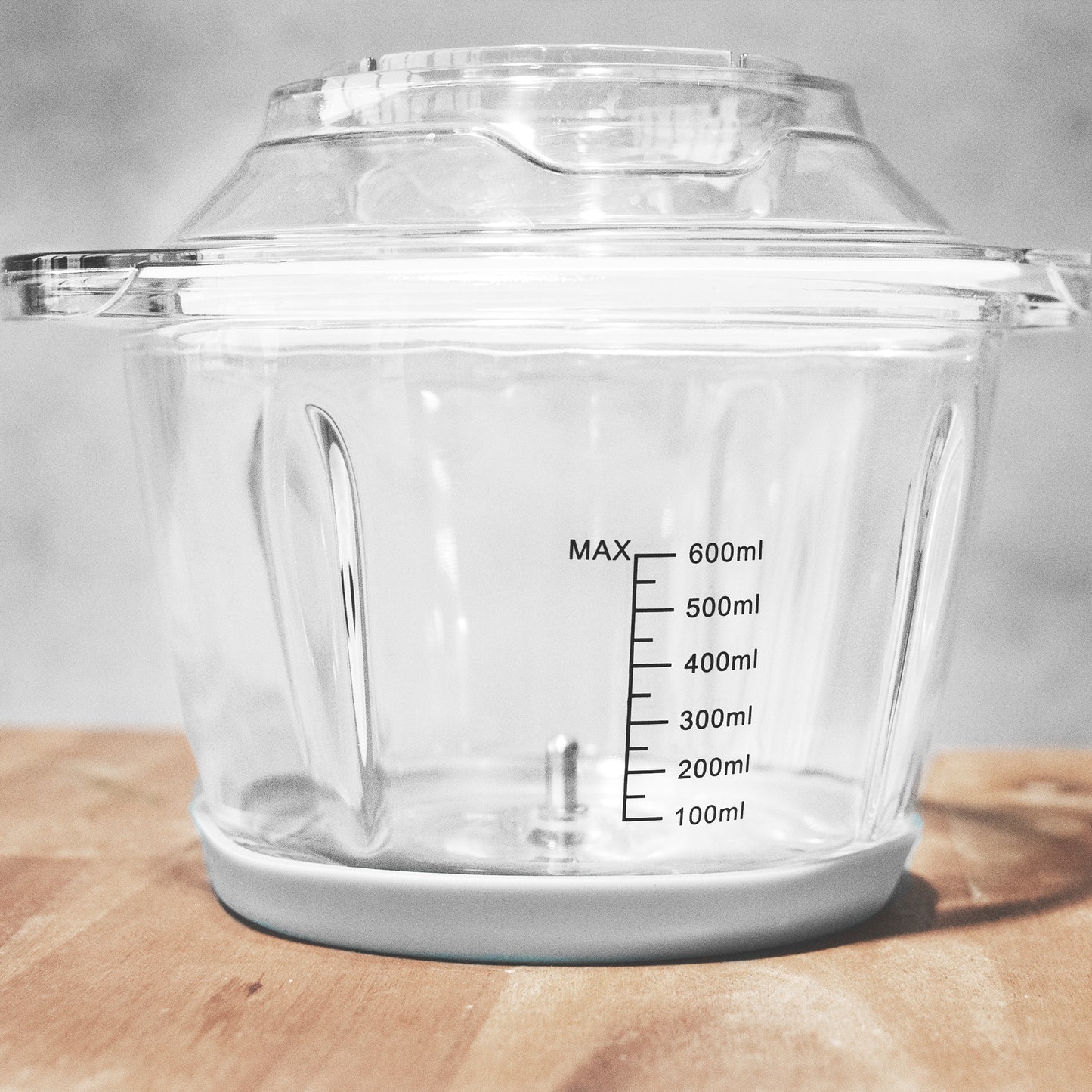 Gastroback 40961 Design Mini Chopper Plus, Edelstahl, schwarz.