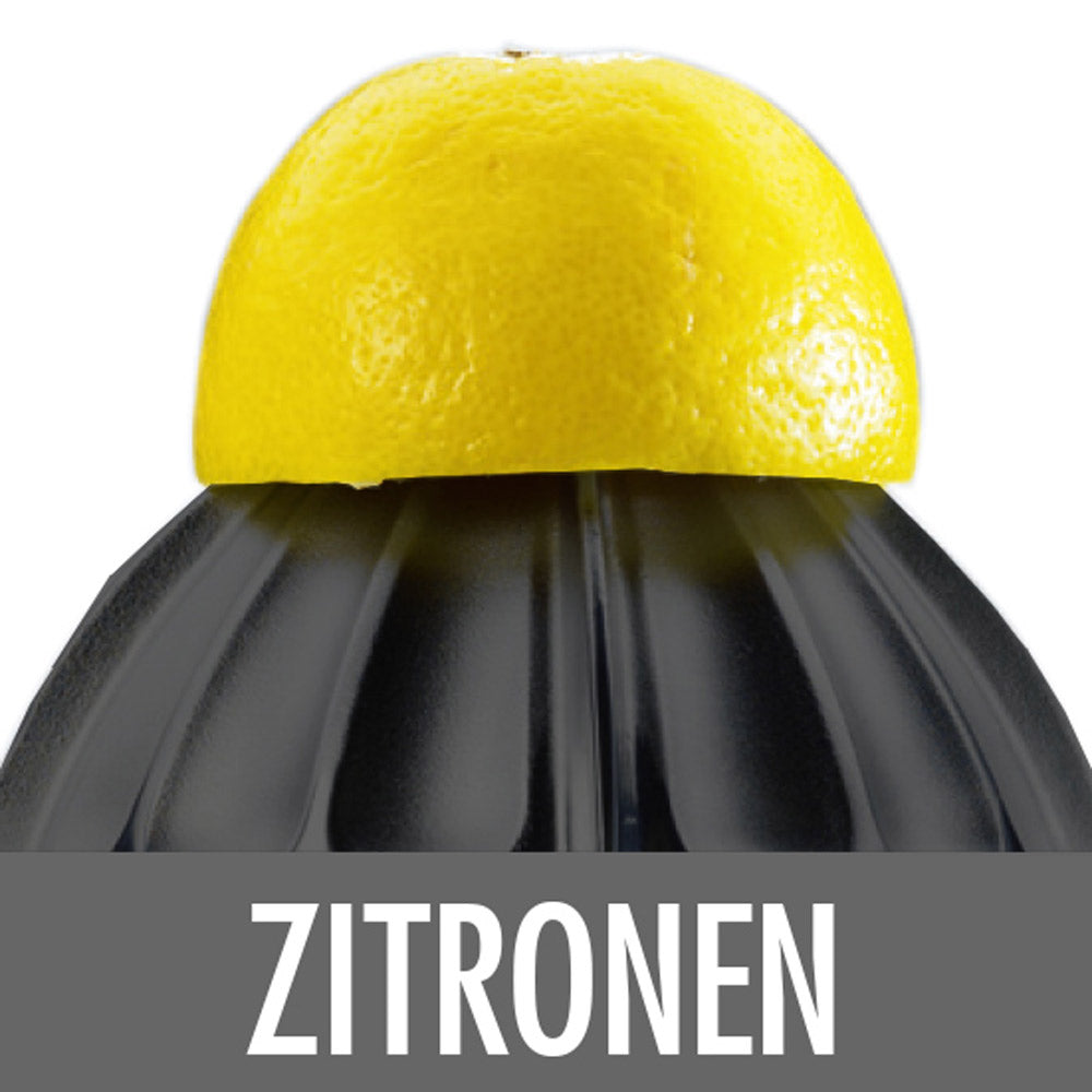 Gastroback 41138 Home Culture - Zitruspresse, Edelstahl, schwarz.