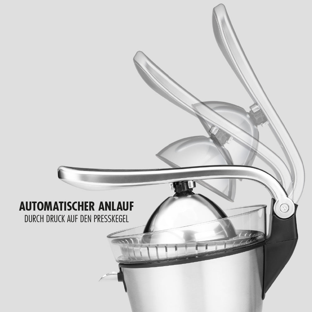 Gastroback Advanced Product 41150 Zitruspresse Advanced Pro S, Edelstahl, schwarz.