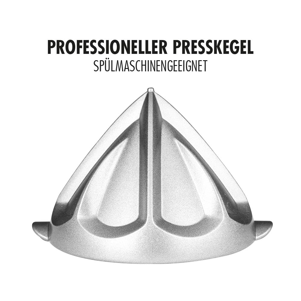 Gastroback Advanced Product 41150 Zitruspresse Advanced Pro S, Edelstahl, schwarz.
