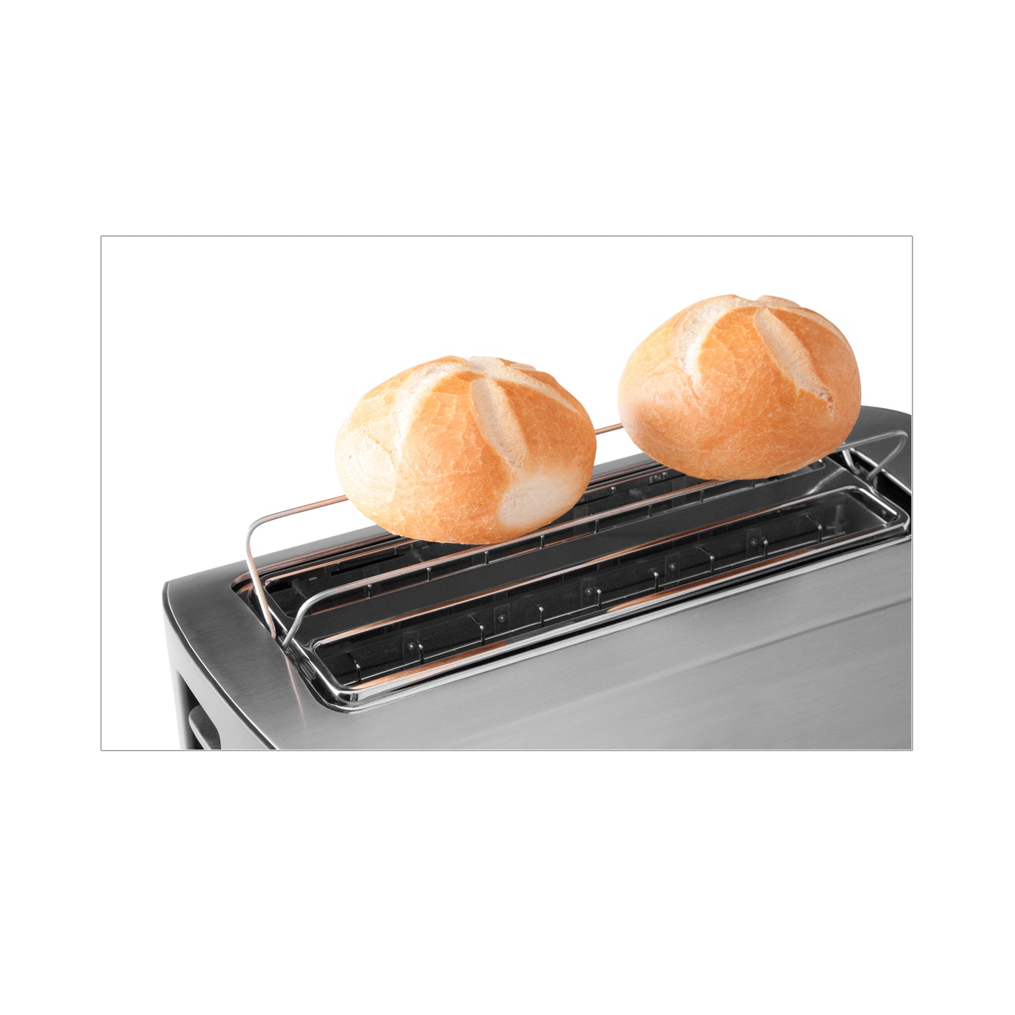 Gastroback 42397 Design Toaster Pro 2S, Edelstahl, schwarz.