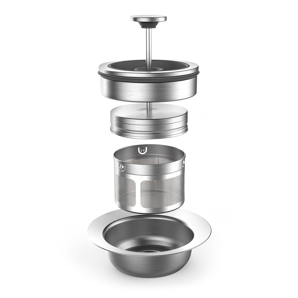 Gastroback Advanced Product 42440 Design Tee Automat Advanced Plus, Edelstahl.
