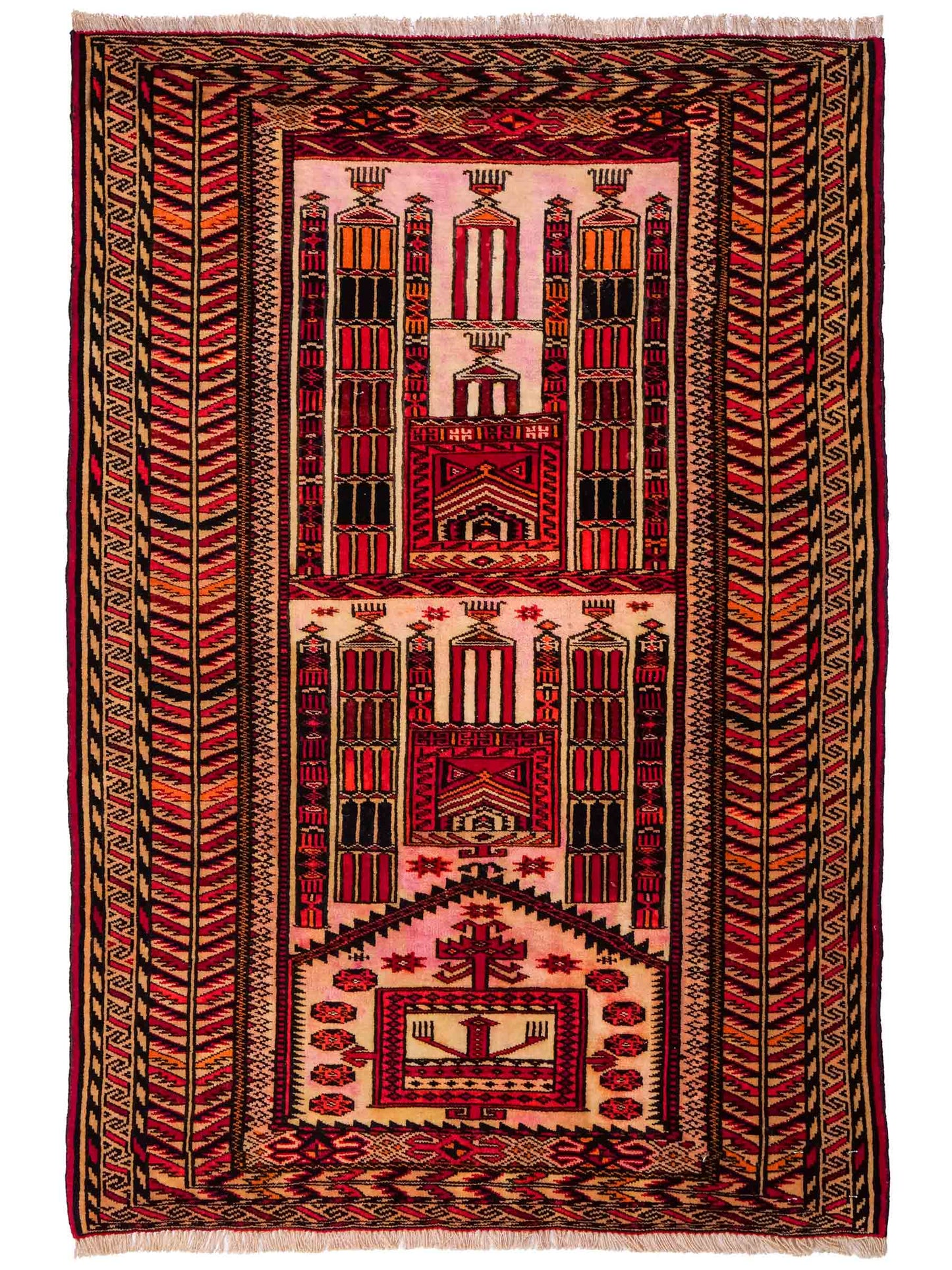 Antique Baluch Wool 126x85