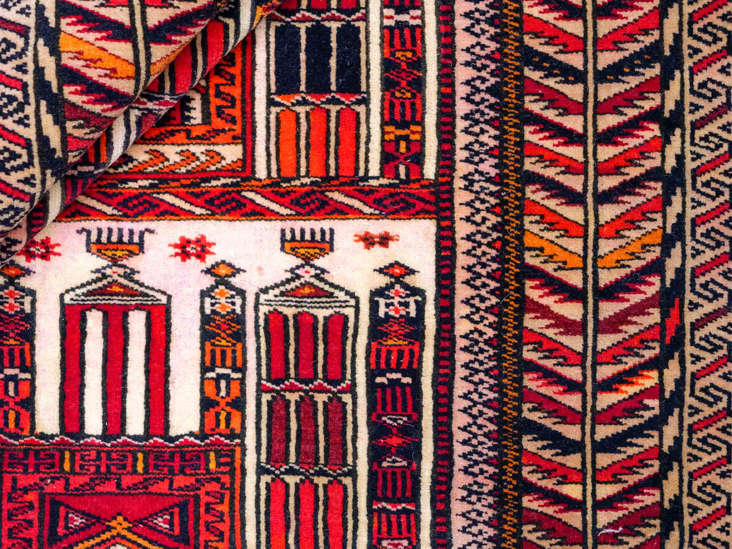 Antique Baluch Wool 126x85