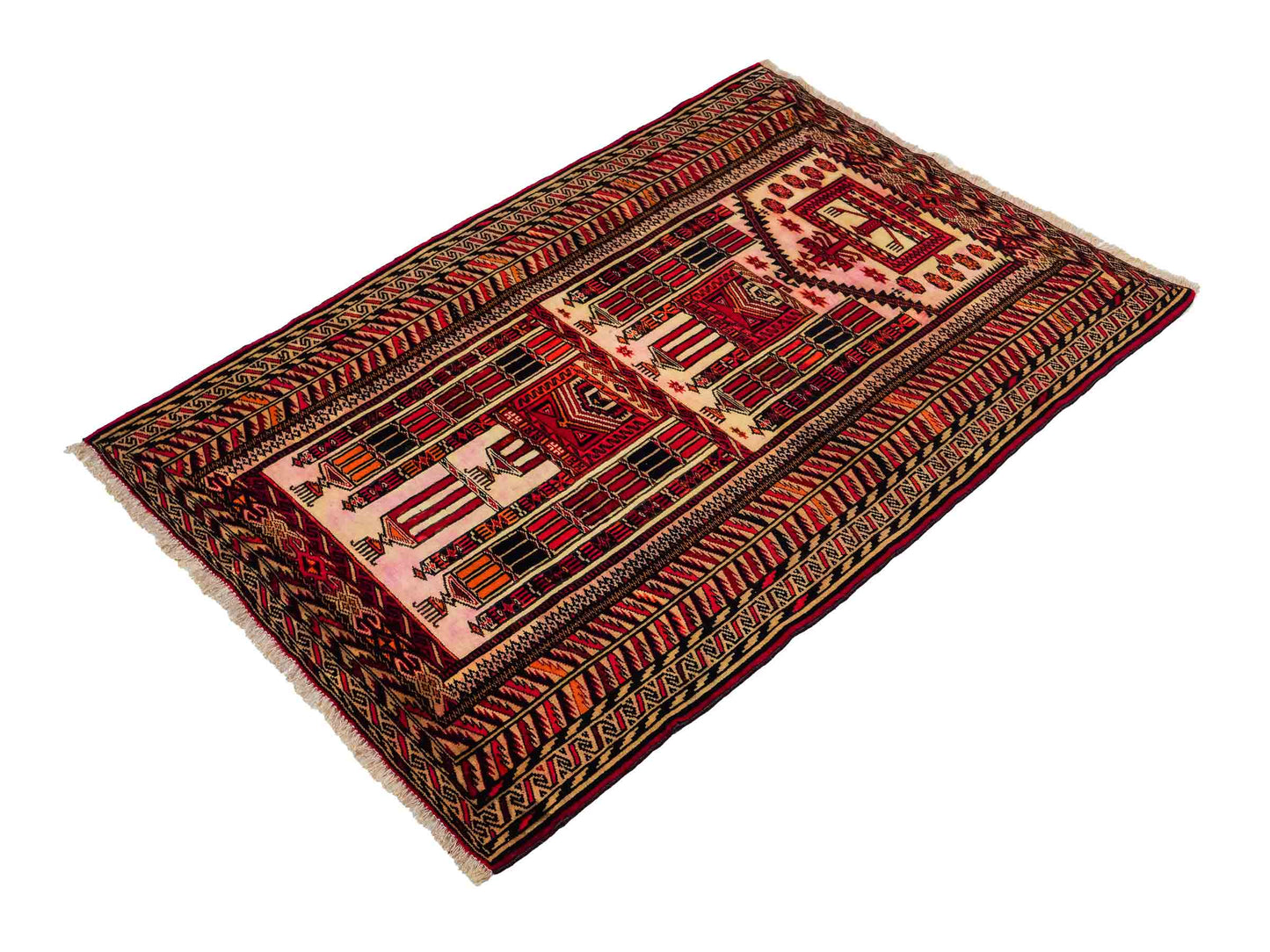 Antique Baluch Wool 126x85