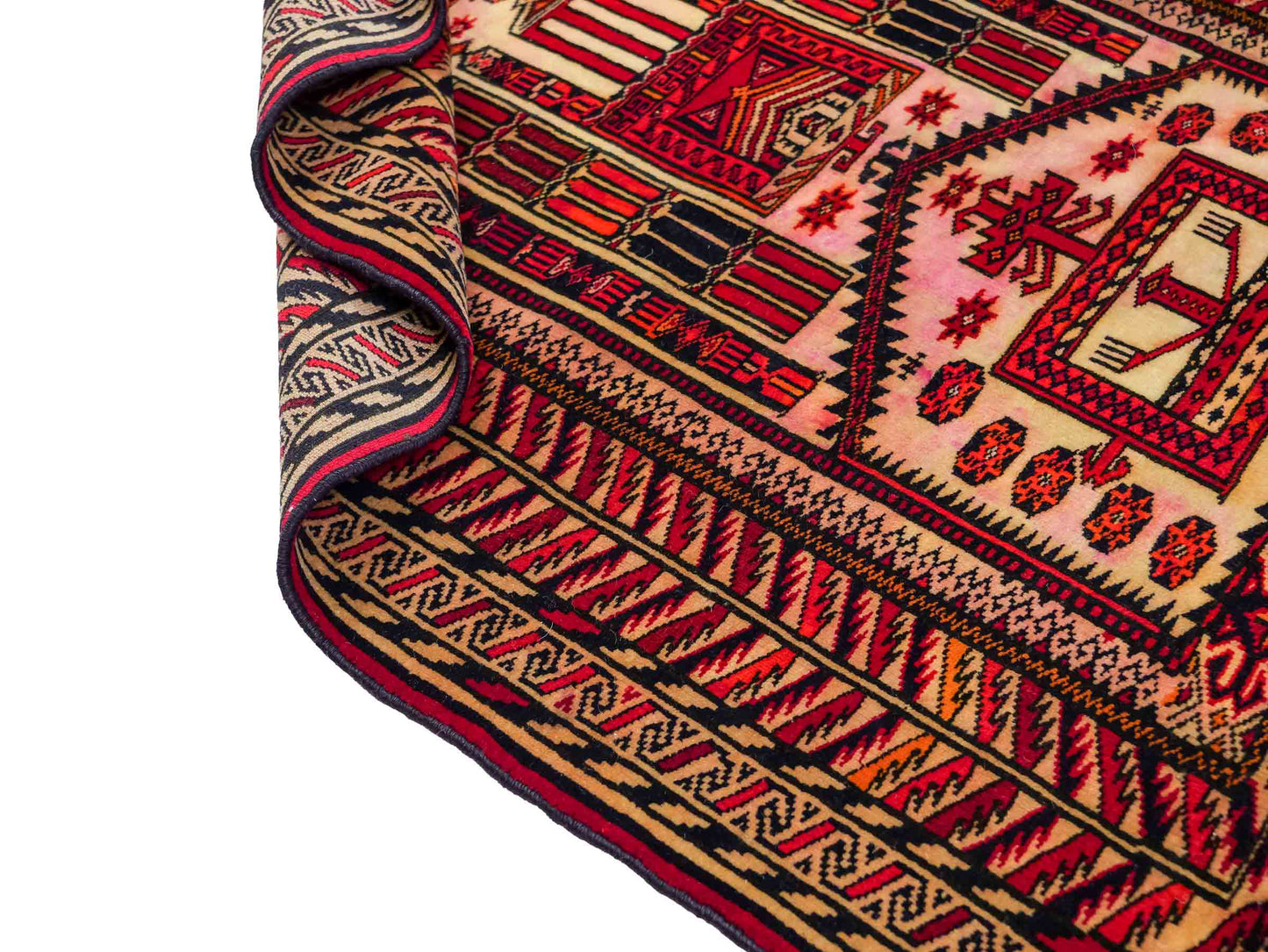 Antique Baluch Wool 126x85
