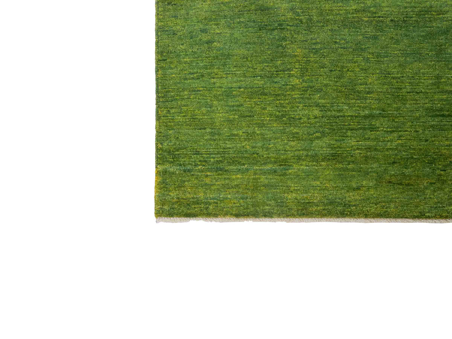 Feiner, handgeknüpfter Design Ziegler Chobi Orientteppich aus reiner Wolle mit minimalistischem, einfarbigem Muster von Khademi. Größe: 233 x 168 cm. Farbe: Grün. RB3-B2849. Ursprung: Afghanistan. Verkauf durch JUPITER Intl.