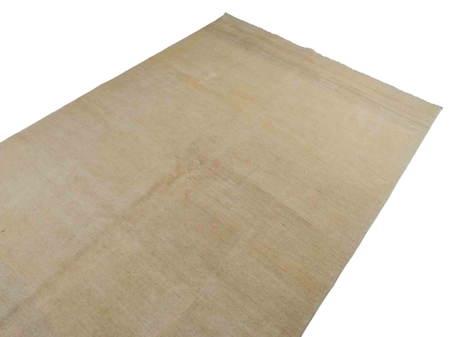 Feiner, handgeknüpfter Design Ziegler Chobi Orientteppich aus reiner Wolle mit minimalistischem, einfarbigem Muster von Khademi. Größe: 266 x 169 cm. Farbe: Beige. RB3-B2851. Ursprung: Afghanistan. Verkauf durch JUPITER Intl.