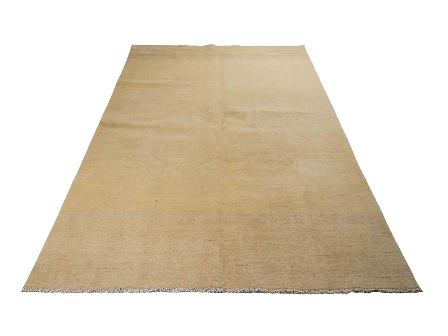 Feiner, handgeknüpfter Design Ziegler Chobi Orientteppich aus reiner Wolle mit minimalistischem, einfarbigem Muster von Khademi. Größe: 266 x 169 cm. Farbe: Beige. RB3-B2851. Ursprung: Afghanistan. Verkauf durch JUPITER Intl.