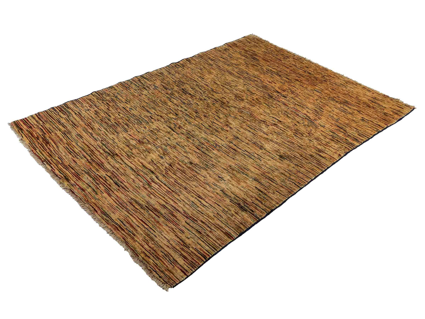 Handgeknüpfter, afghanischer, moderner Design Ziegler Orientteppich aus Wolle von Khademi. Größe: 201 x 144 cm. Farbe: Beige. Verkauf durch JUPITER Intl.