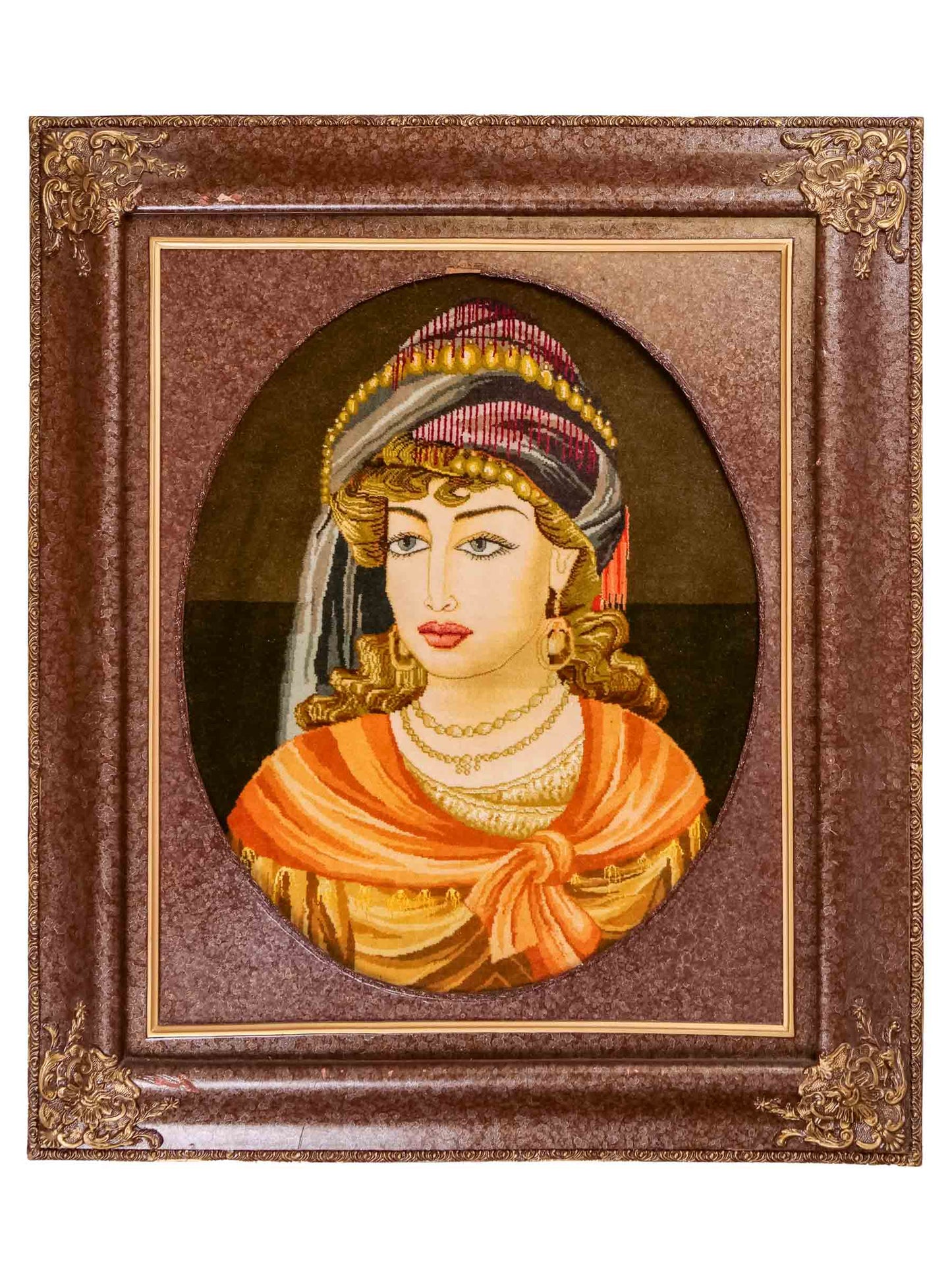 Sehr feiner, handgeknüpfter Täbriz Art 50 Raj Perserteppich aus Wolle mit Seide von Khademi. Farbe: Bunt. Größe: 75 x 63 cm. Vertrieb durch JUPITER Intl.