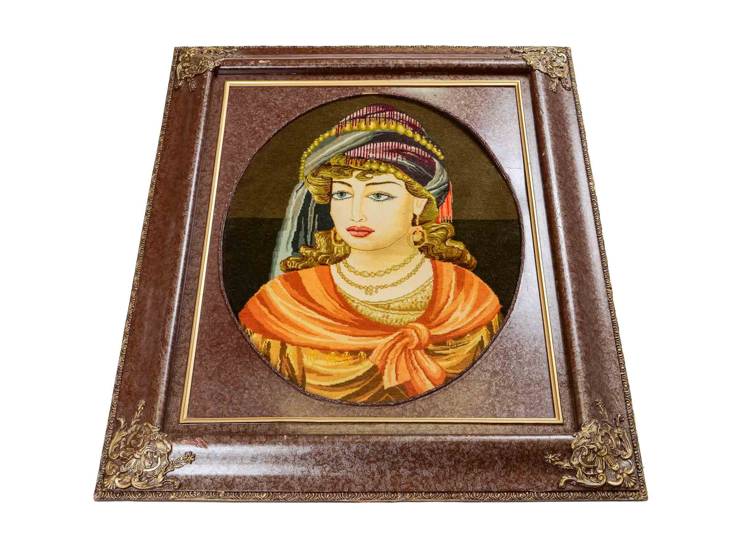 Sehr feiner, handgeknüpfter Täbriz Art 50 Raj Perserteppich aus Wolle mit Seide von Khademi. Farbe: Bunt. Größe: 75 x 63 cm. Vertrieb durch JUPITER Intl.