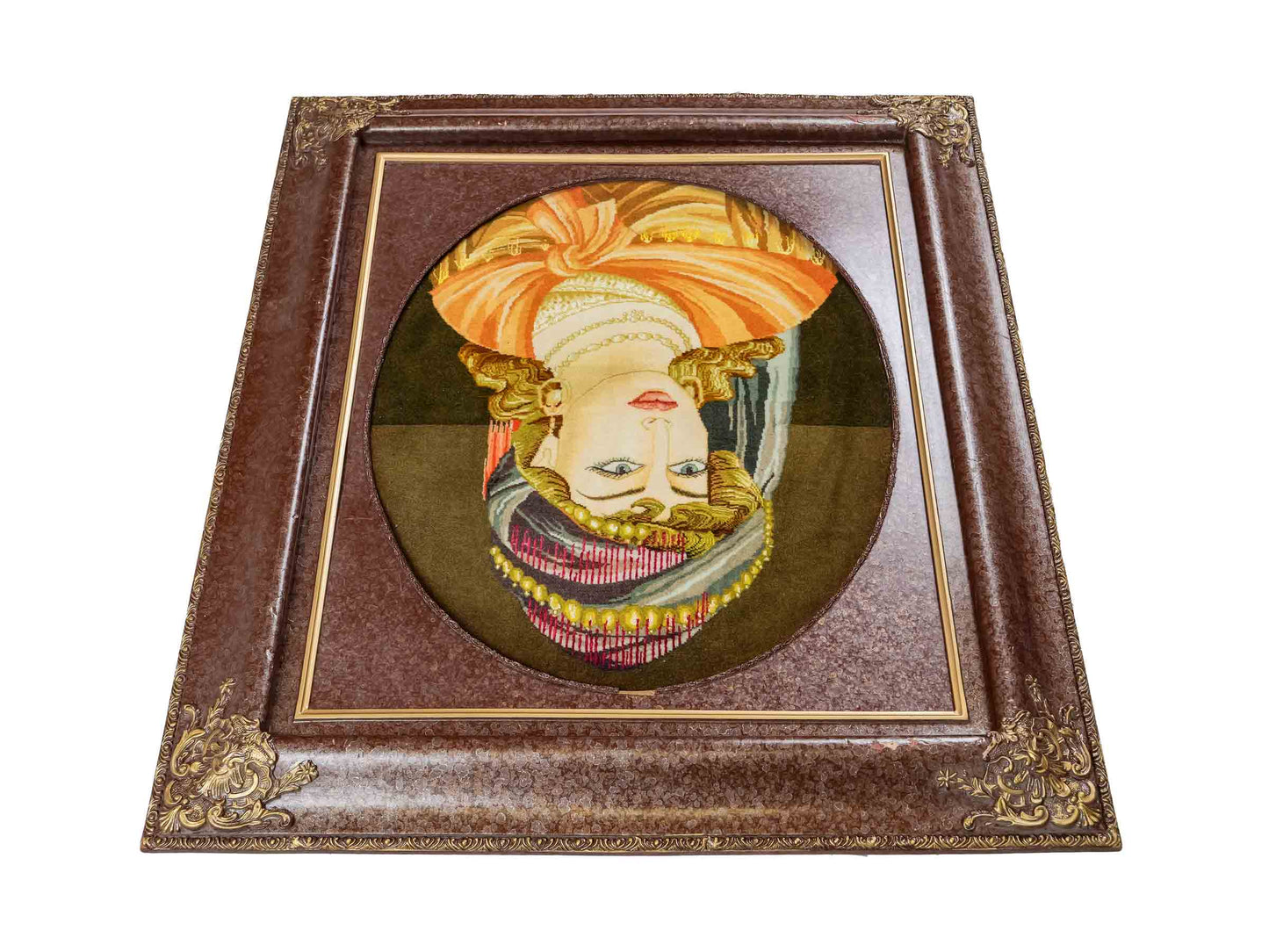 Sehr feiner, handgeknüpfter Täbriz Art 50 Raj Perserteppich aus Wolle mit Seide von Khademi. Farbe: Bunt. Größe: 75 x 63 cm. Vertrieb durch JUPITER Intl.