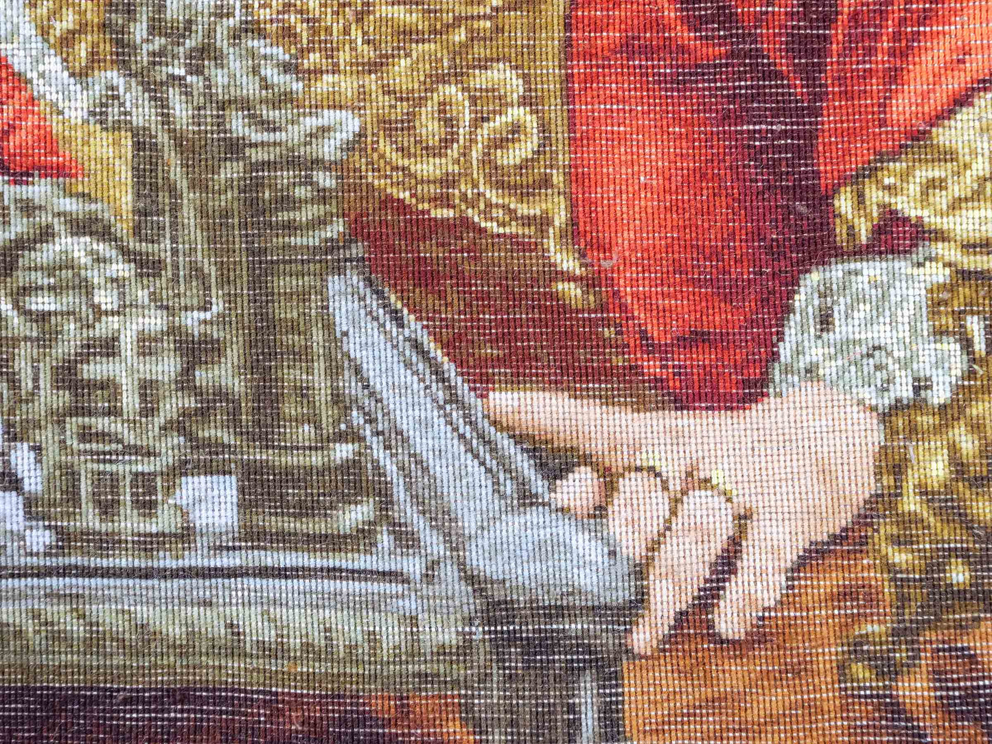 Sehr feiner, handgeknüpfter Täbriz Art 50 Raj Perserteppich aus Wolle mit Seide von Khademi. Farbe: Bunt. Größe: 79 x 49 cm / 101 x 80 cm. Vertrieb durch JUPITER Intl.