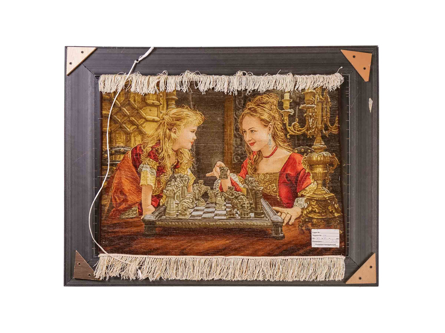 Sehr feiner, handgeknüpfter Täbriz Art 50 Raj Perserteppich aus Wolle mit Seide von Khademi. Farbe: Bunt. Größe: 79 x 49 cm / 101 x 80 cm. Vertrieb durch JUPITER Intl.