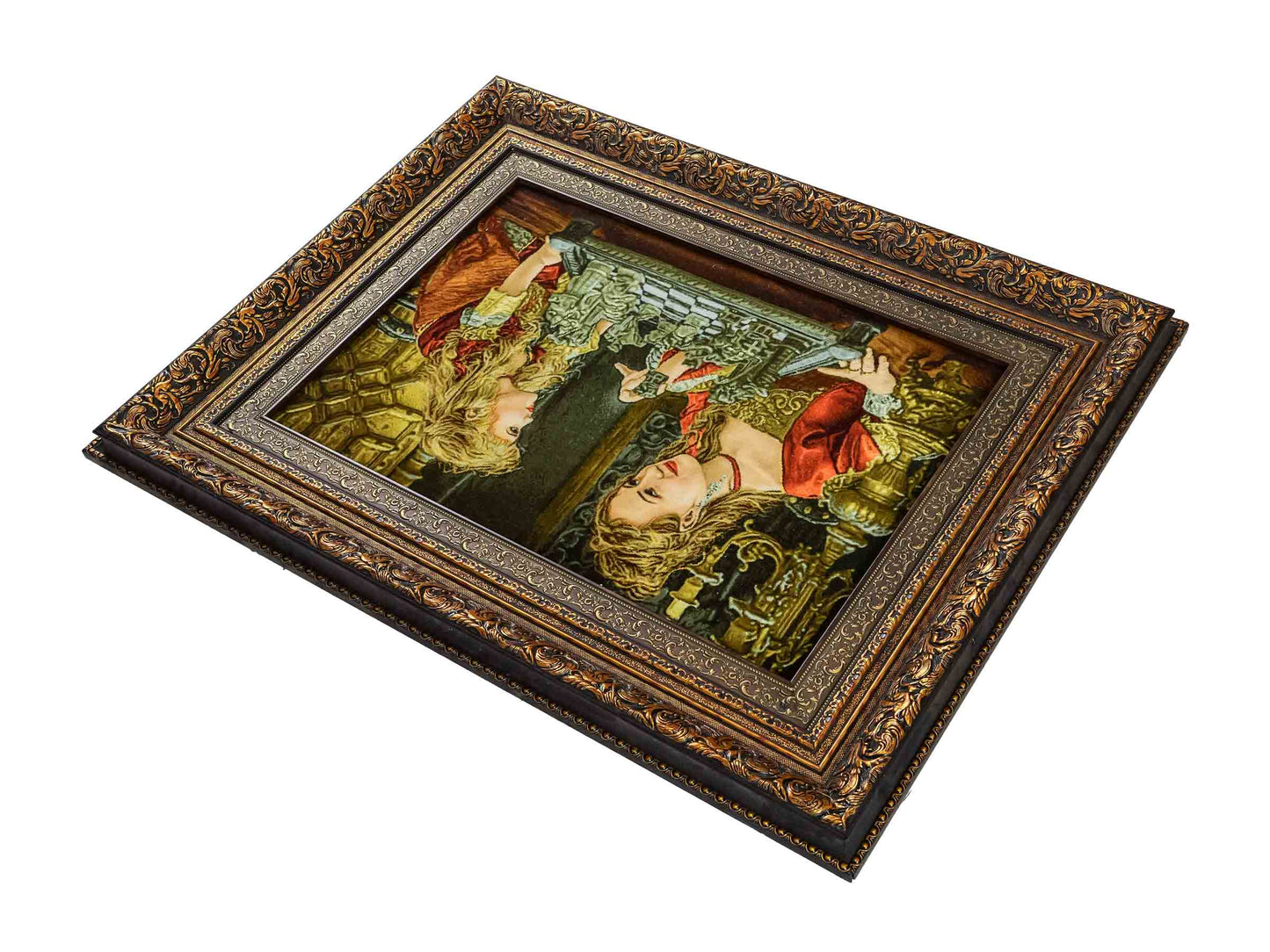 Sehr feiner, handgeknüpfter Täbriz Art 50 Raj Perserteppich aus Wolle mit Seide von Khademi. Farbe: Bunt. Größe: 79 x 49 cm / 101 x 80 cm. Vertrieb durch JUPITER Intl.