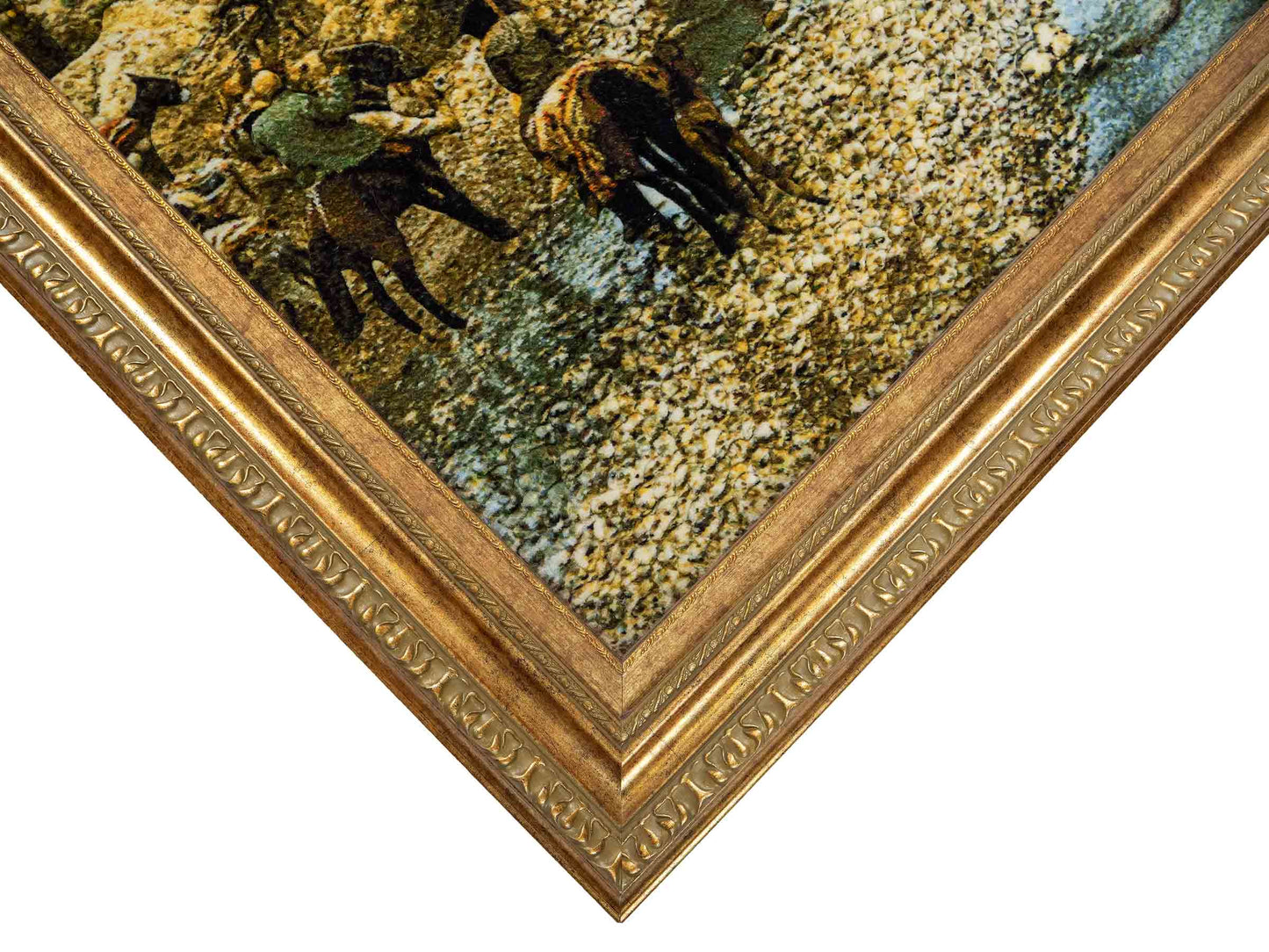 Sehr feiner, handgeknüpfter Täbriz Art 50 Raj Perserteppich aus Wolle mit Seide von Khademi. Farbe: Bunt. Größe: 97 x 69 cm / 116 x 87 cm. Vertrieb durch JUPITER Intl.