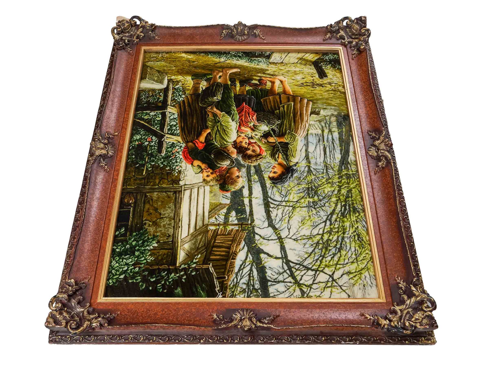 Sehr feiner, handgeknüpfter Täbriz Art 60 Raj Perserteppich aus Wolle mit Seide von Khademi. Farbe: Bunt. Größe: 100 x 73 cm. Vertrieb durch JUPITER Intl.