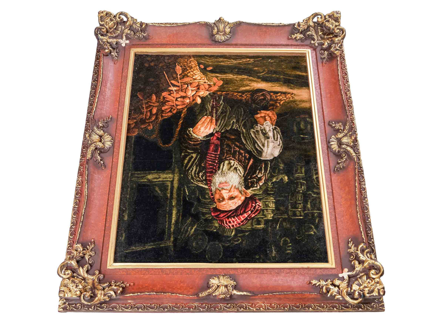 Sehr feiner, handgeknüpfter Täbriz Art 60 Raj Perserteppich aus Wolle mit Seide von Khademi. Farbe: Bunt. Größe: 70 x 55 cm. Vertrieb durch JUPITER Intl.
