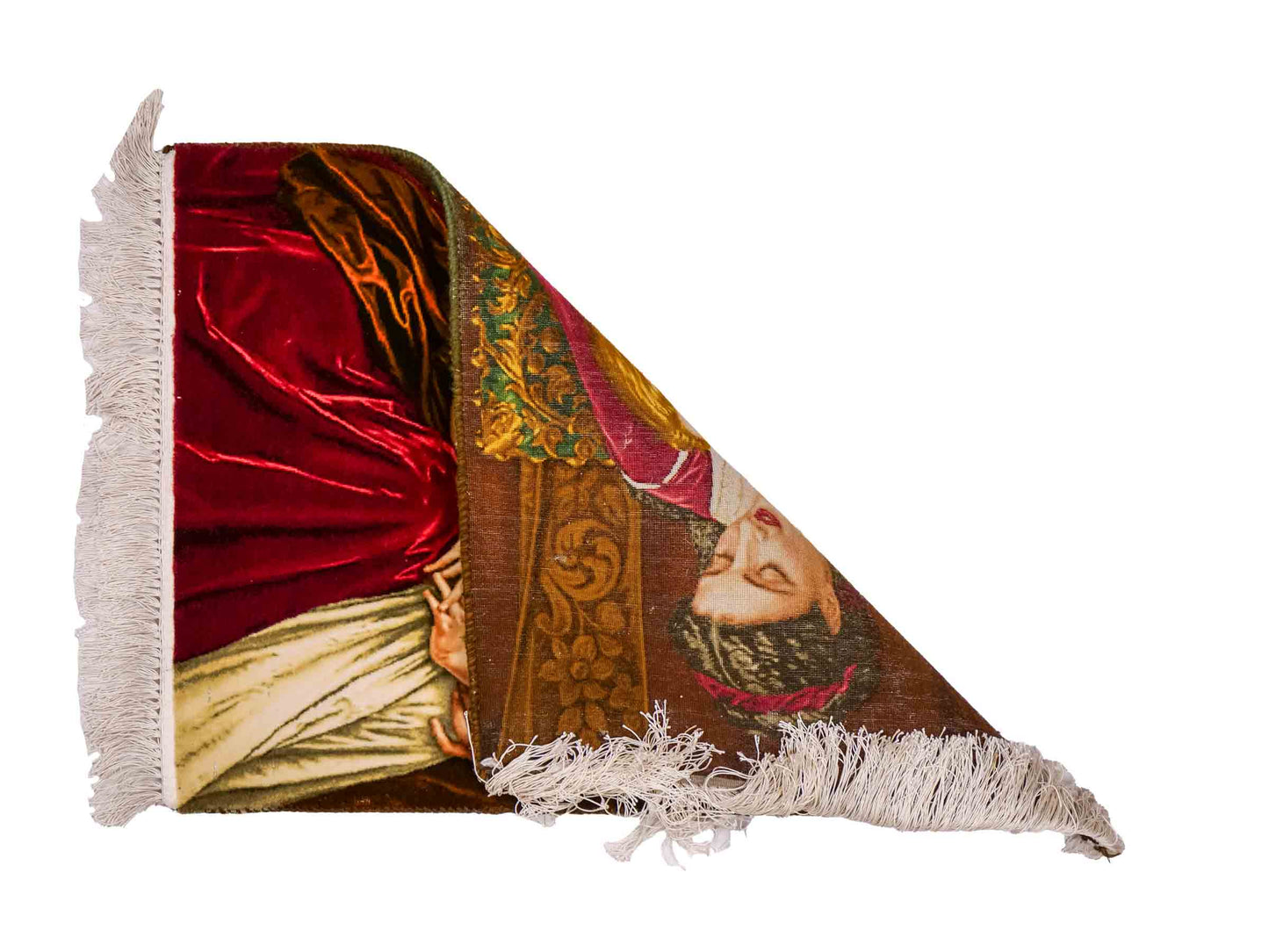 Sehr feiner, handgeknüpfter Täbriz Art 60 Raj Perserteppich aus Wolle mit Seide von Khademi. Farbe: Bunt. Größe: 77 x 57 cm. Vertrieb durch JUPITER Intl.
