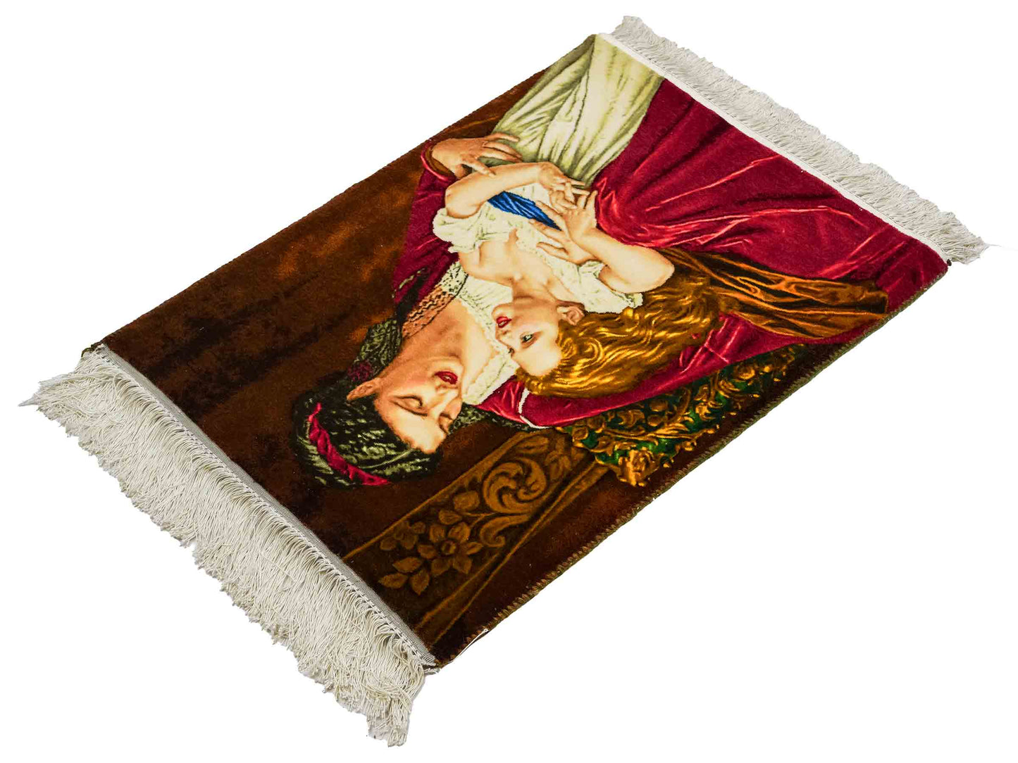 Sehr feiner, handgeknüpfter Täbriz Art 60 Raj Perserteppich aus Wolle mit Seide von Khademi. Farbe: Bunt. Größe: 77 x 57 cm. Vertrieb durch JUPITER Intl.
