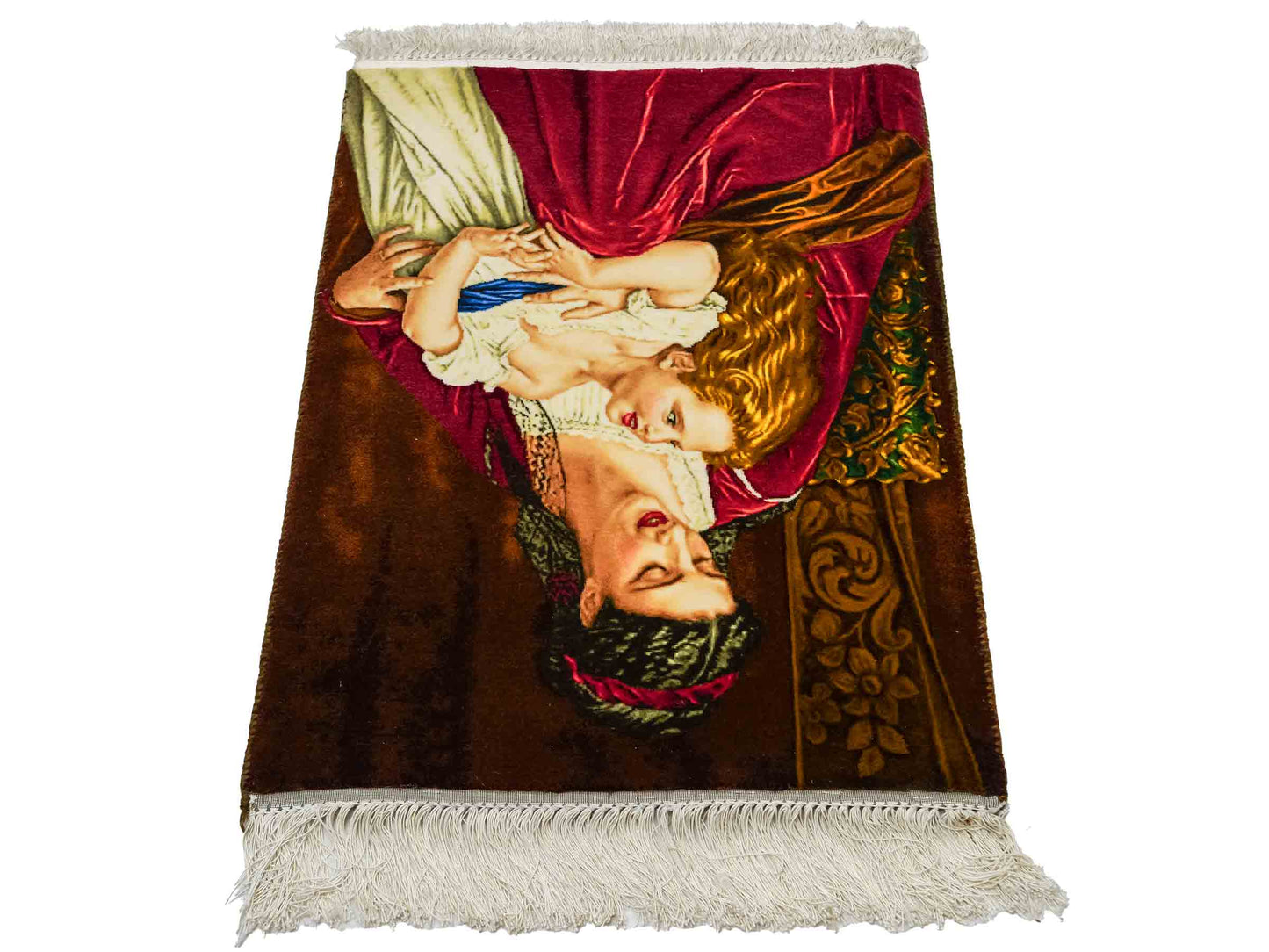 Sehr feiner, handgeknüpfter Täbriz Art 60 Raj Perserteppich aus Wolle mit Seide von Khademi. Farbe: Bunt. Größe: 77 x 57 cm. Vertrieb durch JUPITER Intl.