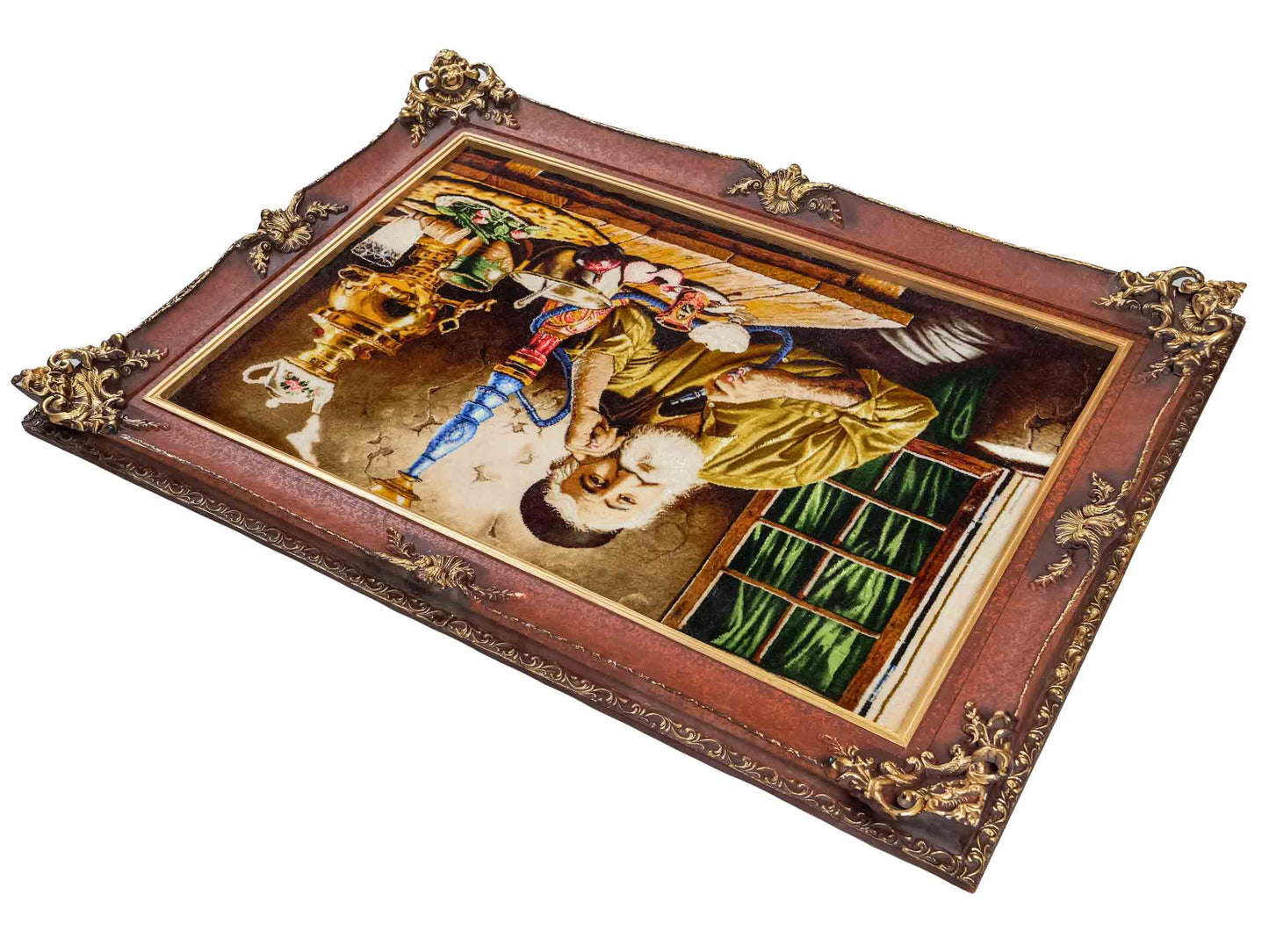 Sehr feiner, handgeknüpfter Täbriz Art 60 Raj Perserteppich aus Wolle mit Seide von Khademi. Farbe: Bunt. Größe: 97 x 65 cm / 120 x 86 cm. Vertrieb durch JUPITER Intl.