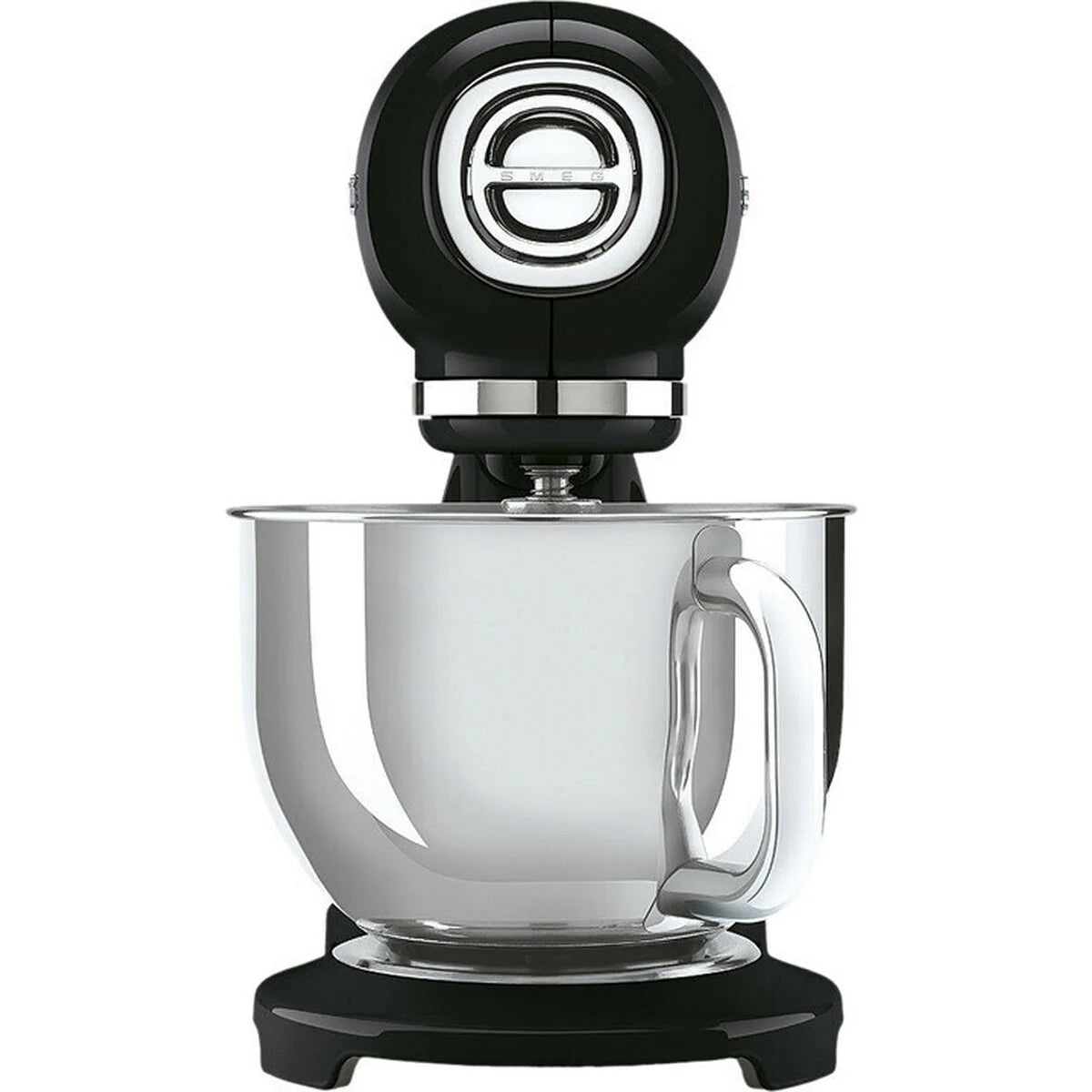 Smeg SMF23BLEU 50`s Style Küchenmaschine mit Fleischwolf 800 Watt, schwarz, silber.