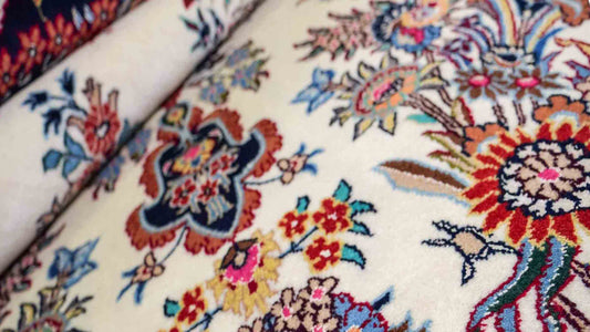 Ein handgeknüpfter Teppich aus Mashhad. © Daniel Khademi, JUPITER Intl.