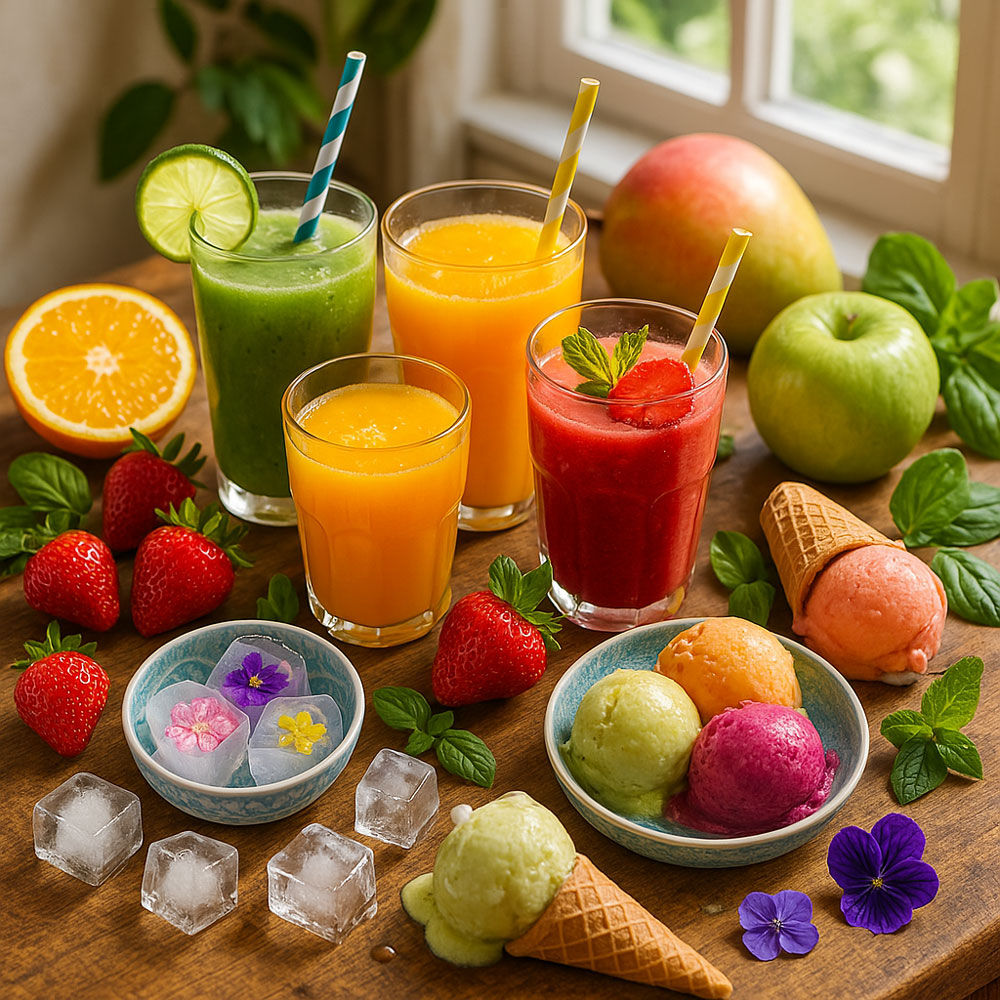 Kollektionsbild: Saft, Smoothies & Eis / JUPITER Intl