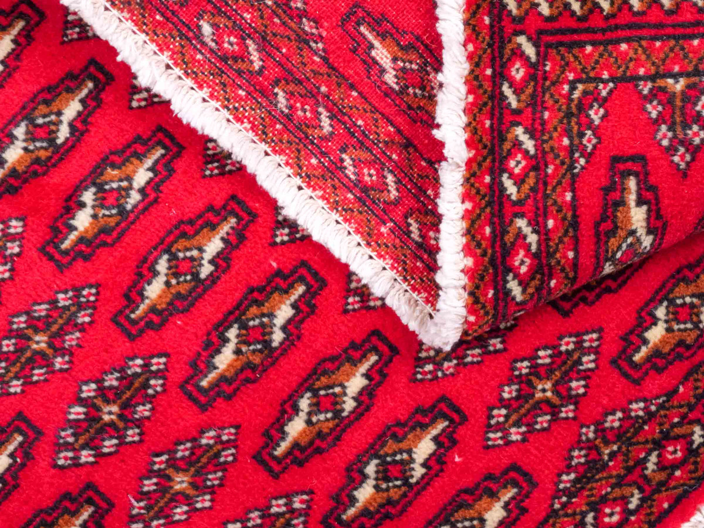Vintage Turkaman Nomadic Rug 128x63