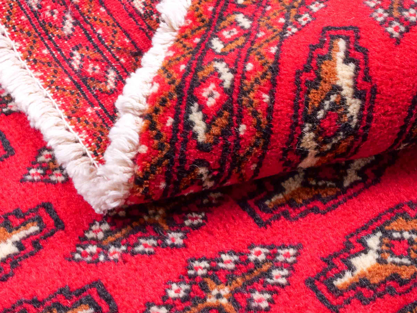 Vintage Turkaman Nomadic Rug 128x63