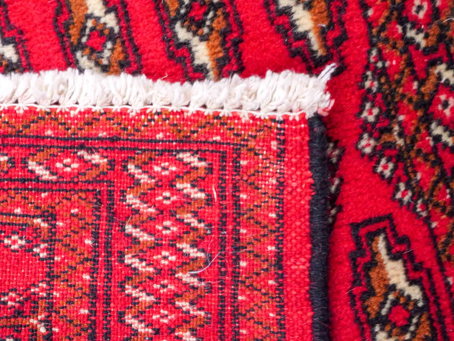 Vintage Turkaman Nomadic Rug 128x63