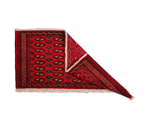 Vintage Turkaman Nomadic Rug 128x63