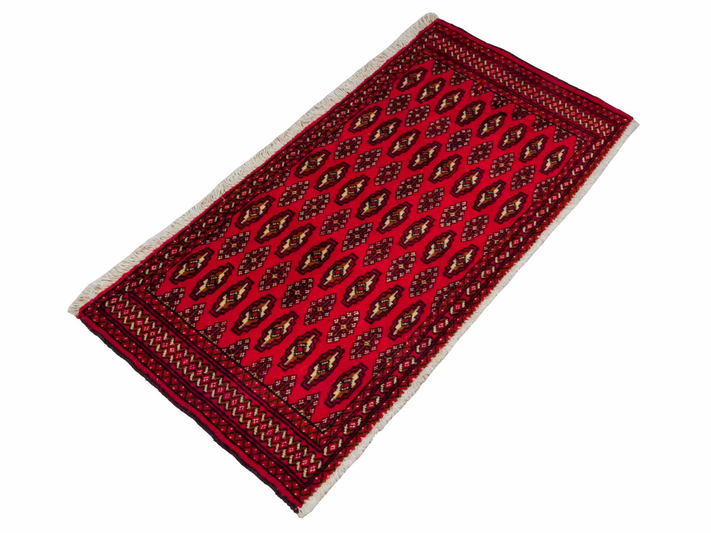 Vintage Turkaman Nomadic Rug 128x63