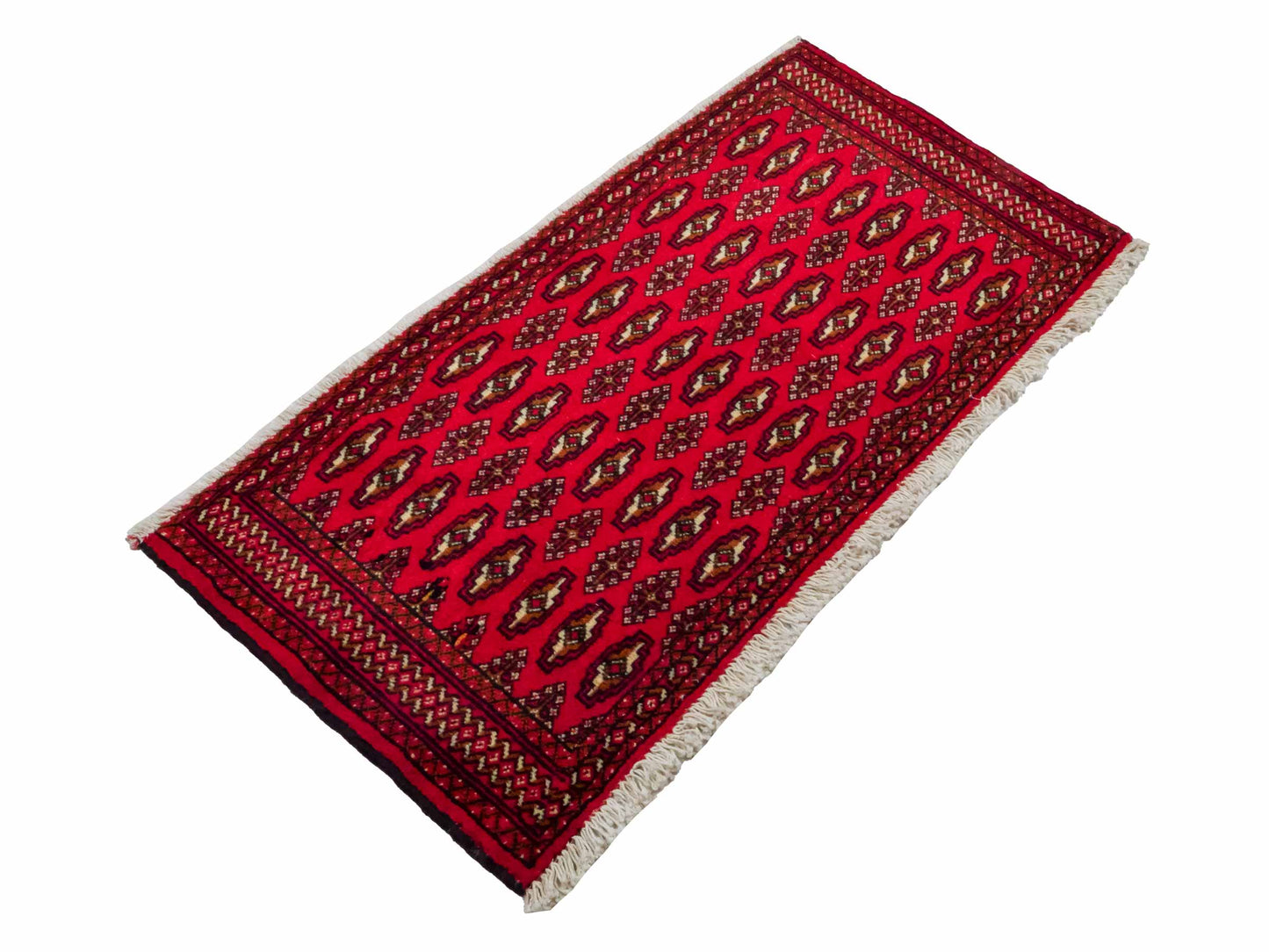 Vintage Turkaman Nomadic Rug 128x63