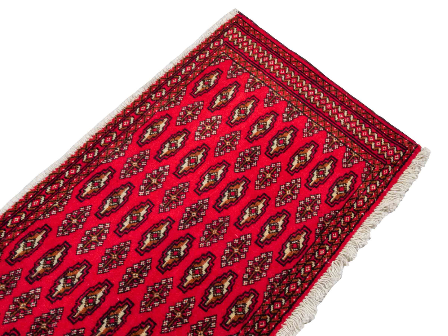 Vintage Turkaman Nomadic Rug 128x63