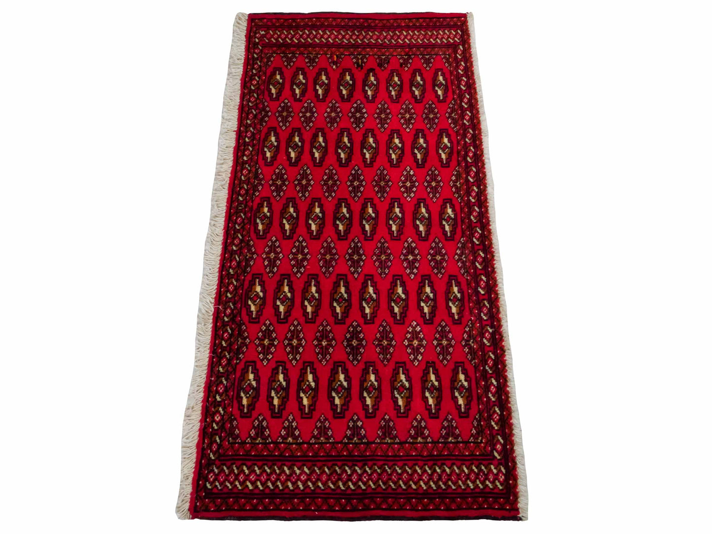 Vintage Turkaman Nomadic Rug 128x63
