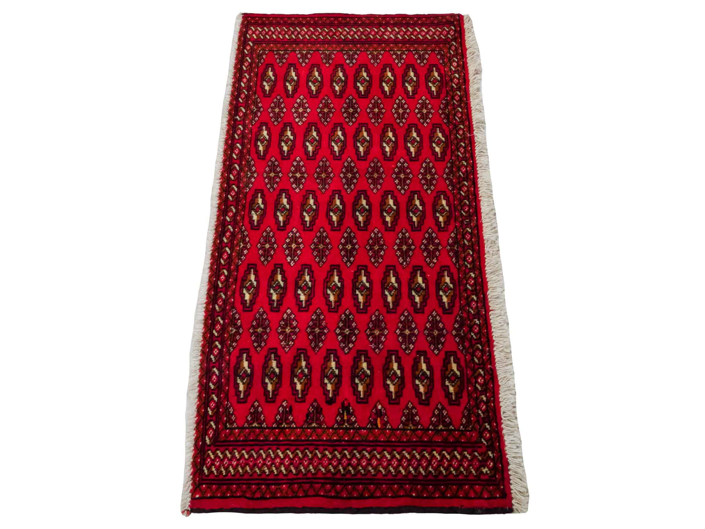 Vintage Turkaman Nomadic Rug 128x63