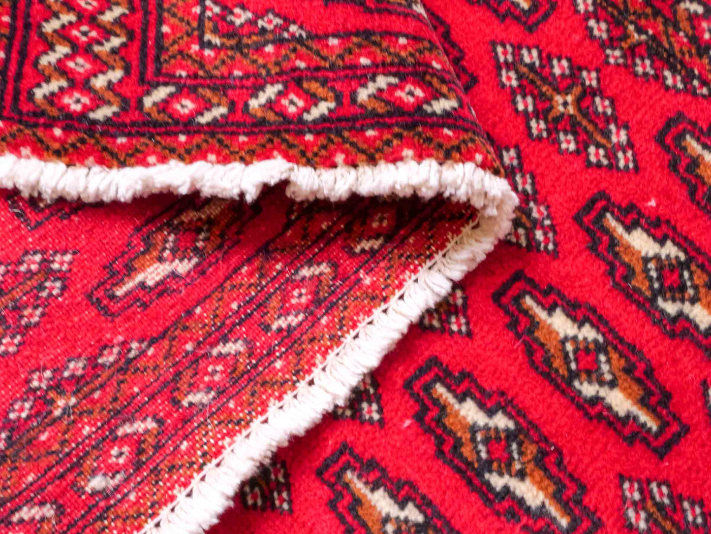 Vintage Turkaman Nomadic Rug 128x63