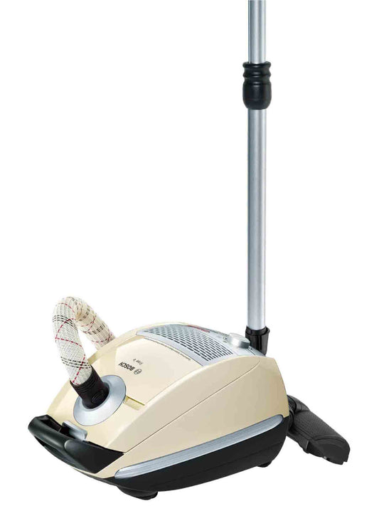 Bosch BSGL5318 Free'e Bodenstaubsauger mit Beutel, beige.