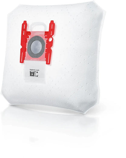 Bosch BSGL5335 Free'e Bodenstaubsauger mit Beutel, weiß.