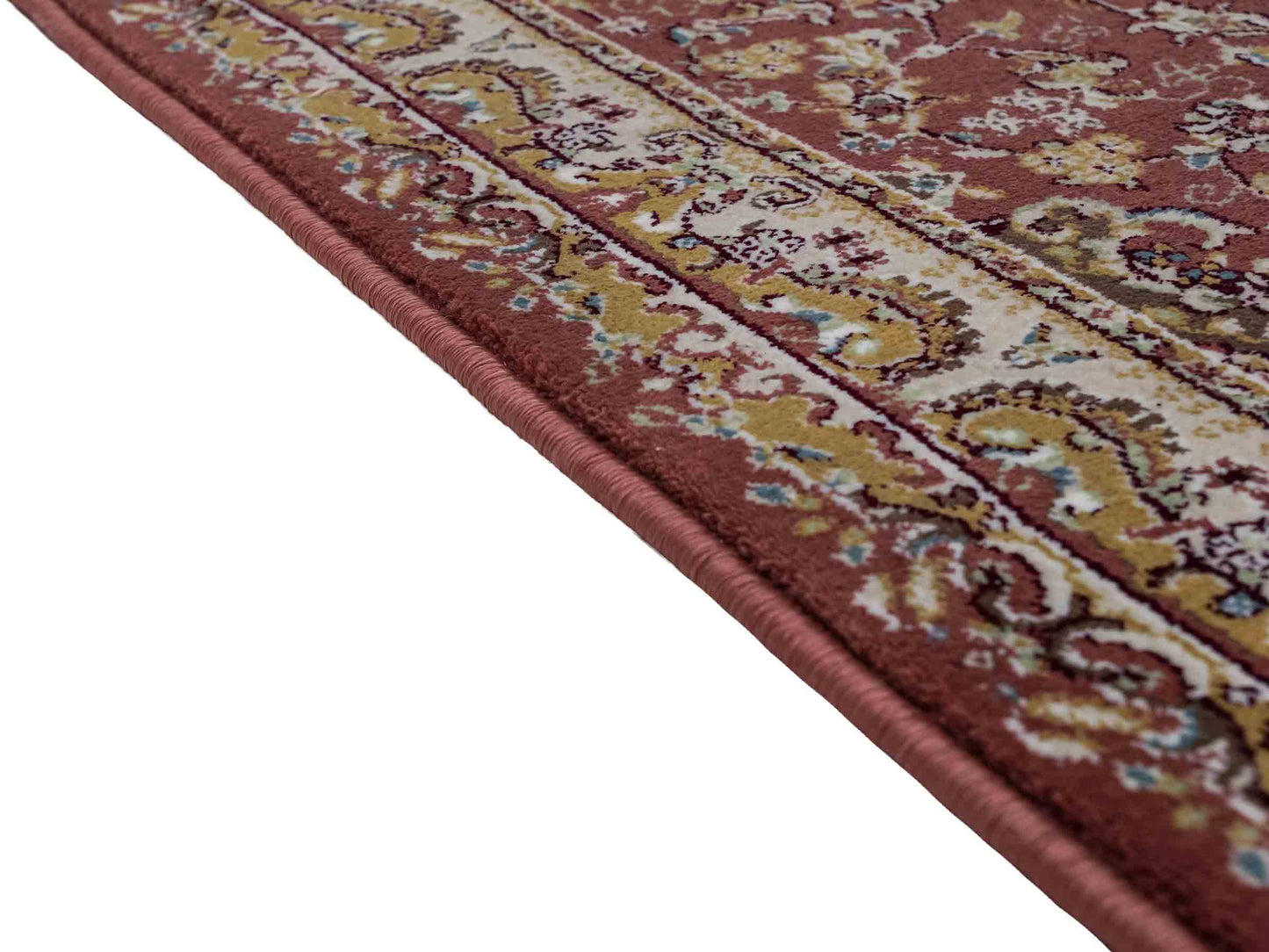 Feiner, maschinell gefertigter Perserteppich, rosa. 155x80 cm. Verkauf durch Jupiter Intl.