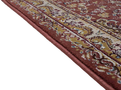 Feiner, maschinell gefertigter Perserteppich, rosa. 155x80 cm. Verkauf durch Jupiter Intl.