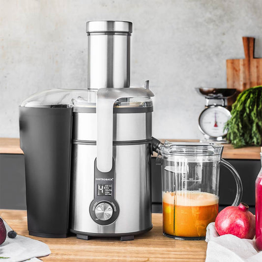 Gastroback Advanced Product 40151 Design Multi Juicer Digital, Edelstahl, schwarz.