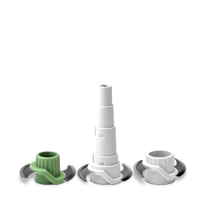 Gastroback 40961 Design Mini Chopper Plus, Edelstahl, schwarz.