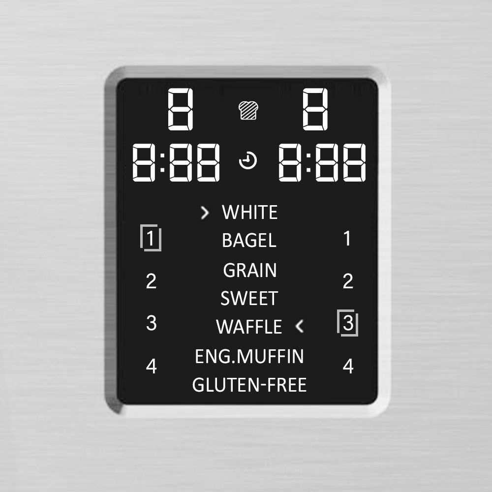 Gastroback Advanced Product 42396 Design Toaster Digital 4S, Edelstahl.