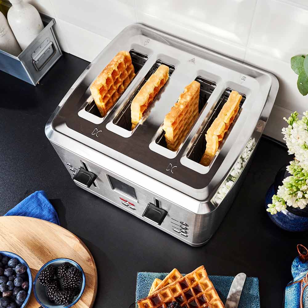 Gastroback Advanced Product 42396 Design Toaster Digital 4S, Edelstahl.